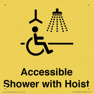Accessible Shower with Hoist